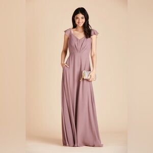 Birdy Grey Dark Mauve Dress